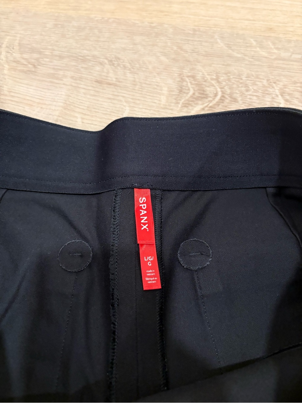 SPANX Black On The Go Shorts - Picture 2 of 5